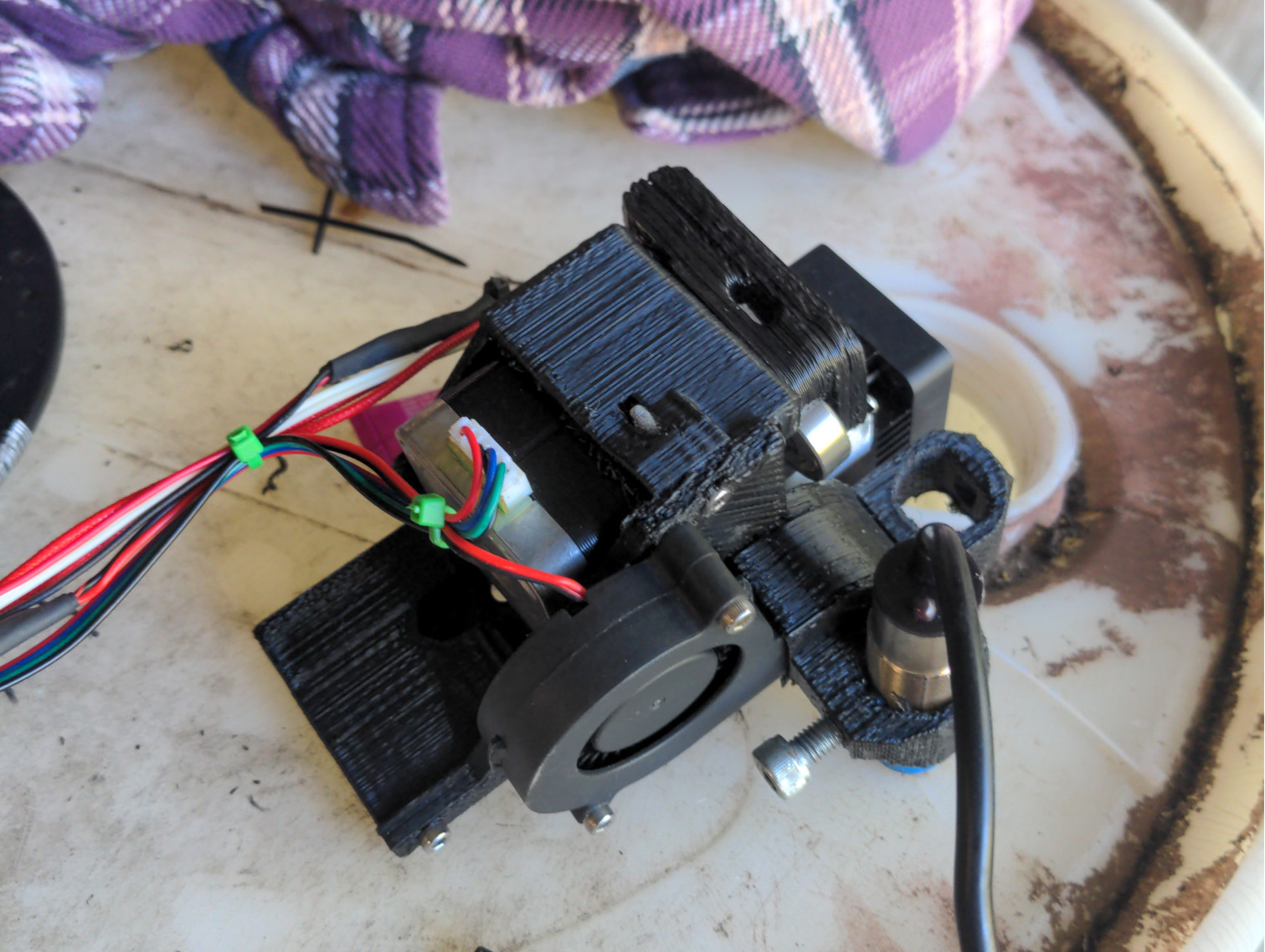 3D printer extruder